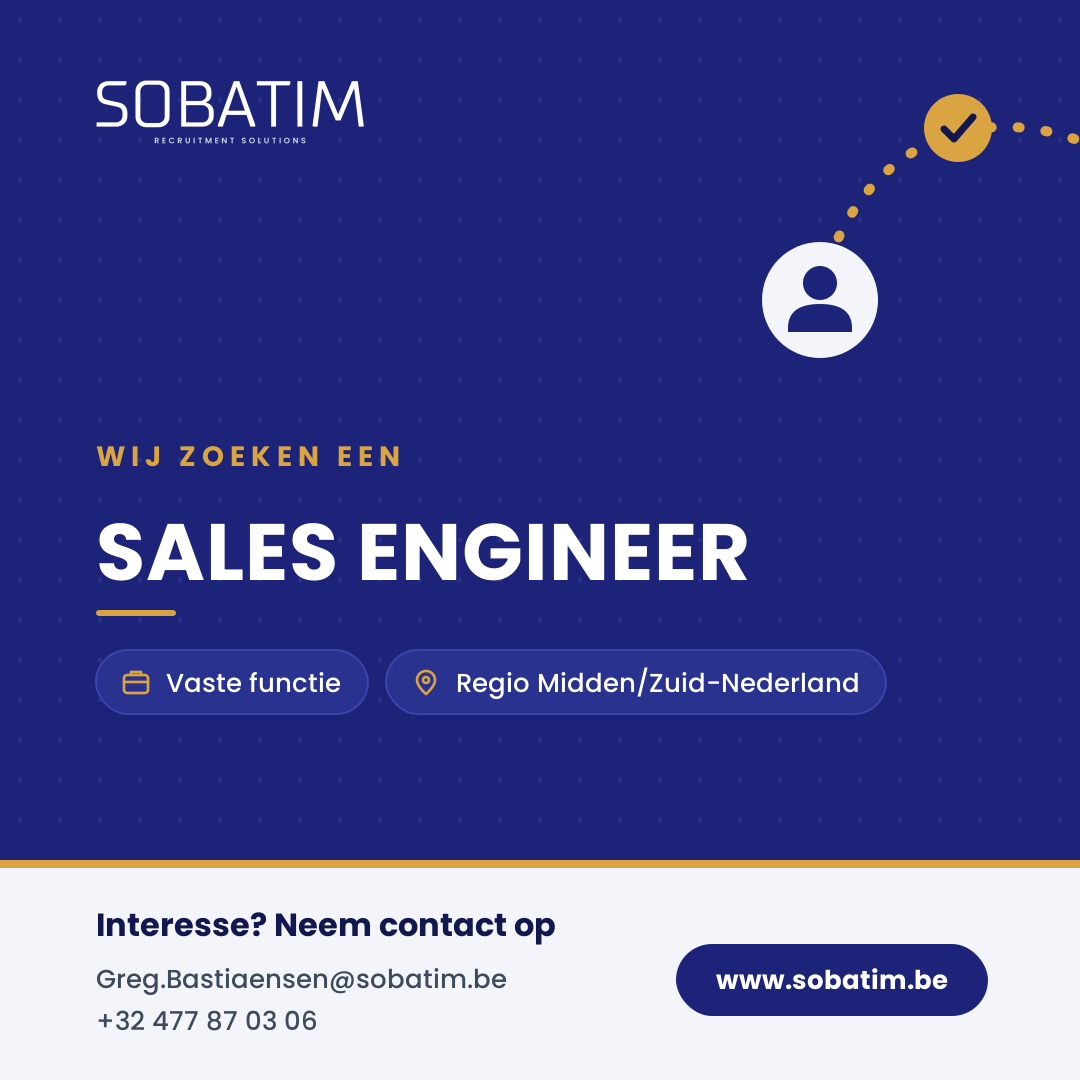 Vacature Sales Engineer
